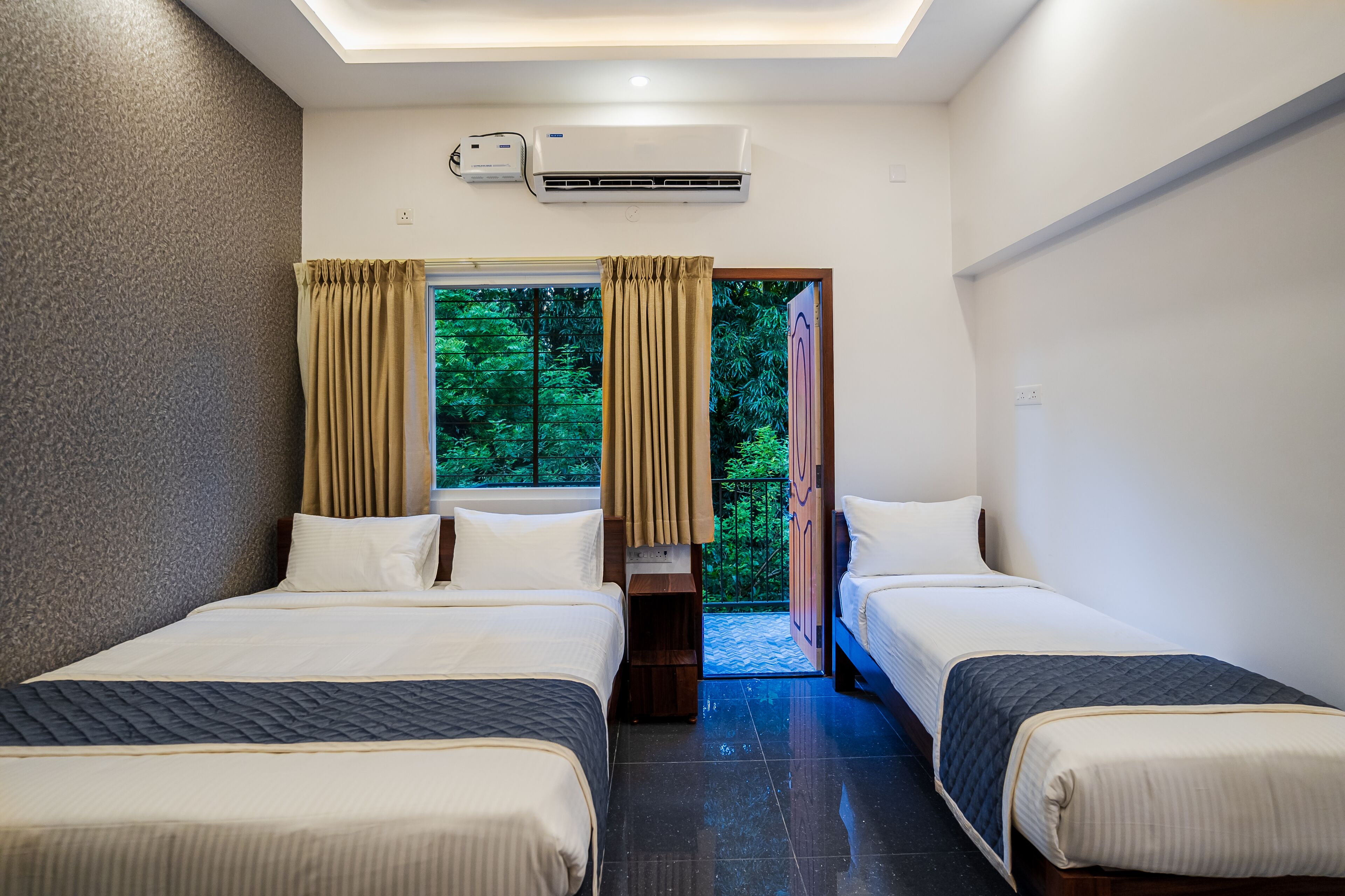 5 habitaciones, escritorio y sistema de insonorización 