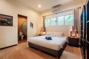 2 عدّة غرف نوم ومكواة/لوح كي وواي فاي وملاءات أسرّة