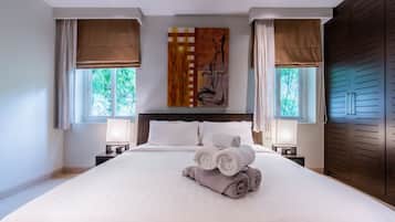 2 chambres, fer et planche à repasser, Wi-Fi, draps fournis