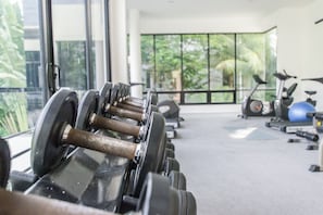 Fitnessbereich