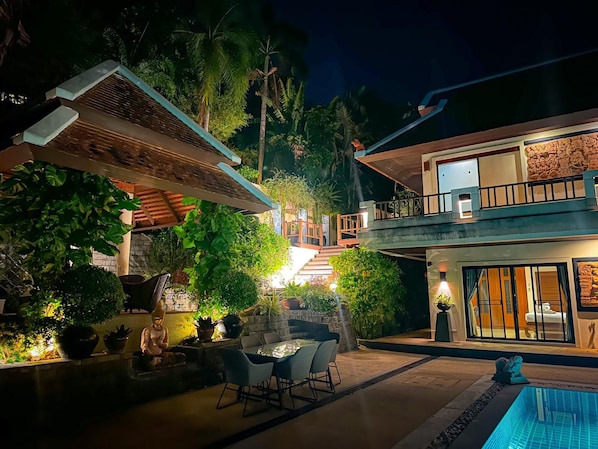 Terrace/patio - Solas Pool Villa Grand Villa With Private Pool (Rawai)