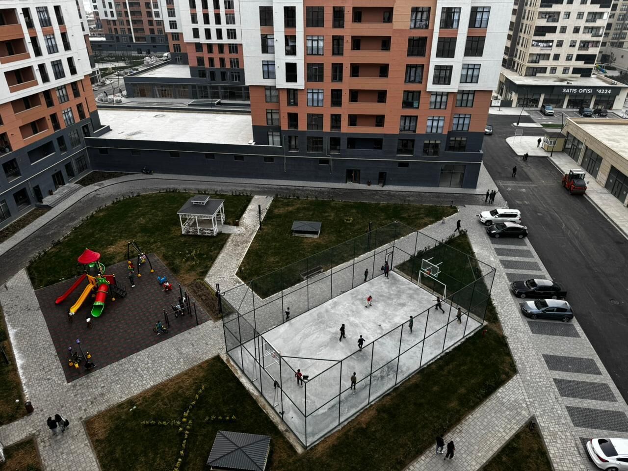 Enceinte de l’hébergement