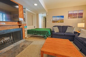 TV, fireplace, video games - Wild Irishman 2 bed 2 bath deluxe On Shuttle Route Close to Everything! (Keystone)