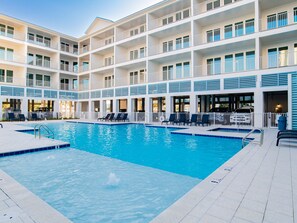 Pool - Sea Glass #206 | Beachfront, Amazing Views, Pool! (Gulf Shores)