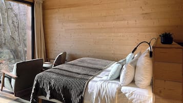 Luxe huisje | Luxe beddengoed, pillowtop-bedden, een kluis op de kamer, gratis wifi