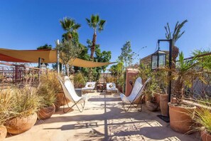 Terrace/patio - Riad Dar Al Barakaa - Exclusive- Breakfast (Marrakech)
