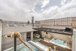 Idromassaggio all'aperto