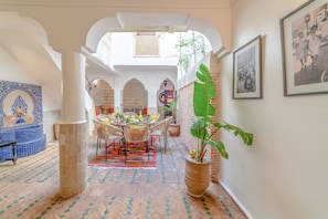 Dining - Riad Kasbabouch - Breakfast - 10mn to Jamaa Al Fna (Marrakesh)