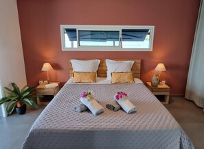 2 chambres, fer et planche à repasser, lit parapluie, Wi-Fi gratuit