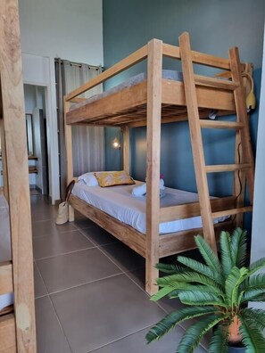 2 bedrooms, iron/ironing board, travel crib, free WiFi