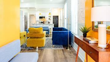 Smart TV, video games, table tennis, books