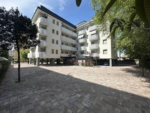 Leilighet, 1 soverom, terrasse, byutsikt | Eksteriør