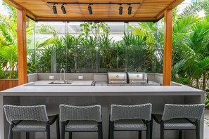 Interior - WI-FI 600MB | Garden with BBQ Grill #JA27 (Florianópolis)