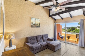 Condo, 1 Bedroom | Living area | Smart TV - Caribbean View Your Way 1 Bedroom Condo by RedAwning (Christiansted)