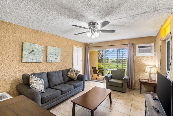 Condo, 1 Bedroom | Living area | Smart TV - A Getaway To A Getaway 1 Bedroom Condo by RedAwning (Christiansted)