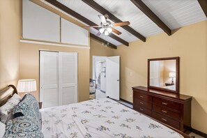 Condo, 1 Bedroom | 1 bedroom, desk, laptop workspace, iron/ironing board