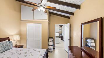 Condo, 1 Bedroom | 1 bedroom, desk, laptop workspace, iron/ironing board