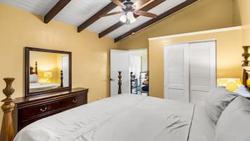 Condo, 1 Bedroom | 1 bedroom, desk, laptop workspace, iron/ironing board