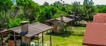 Cabins steps from the beach
