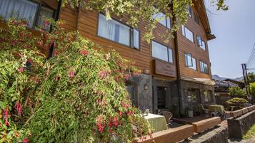 Voorkant van accommodatie