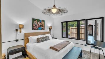 Deluxe villa | 2 slaapkamers, hypoallergeen beddengoed, pillowtop-bedden, gratis wifi