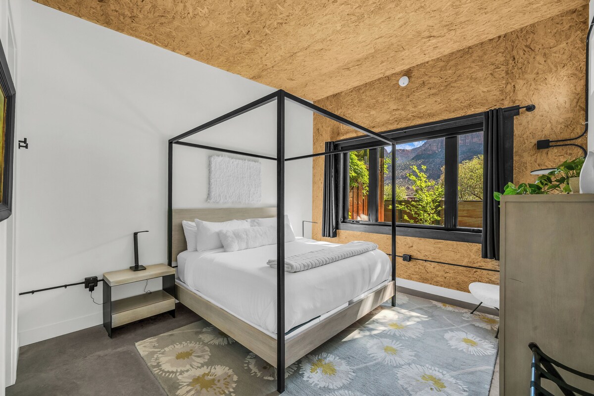 Villa Deluxe | Literie hypoallergénique, surmatelas, Wi-Fi gratuit, draps fournis