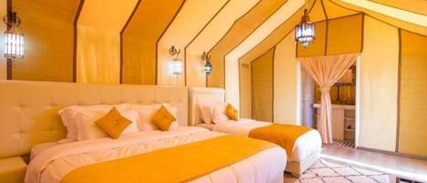 Deluxe Triple Room | Egyptian cotton sheets, premium bedding, down comforters