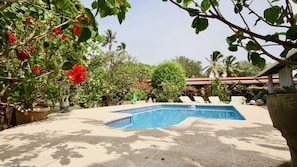 Pool - 3 bedrooms house with private pool, close to all amenities and beaches. (Bejuco)