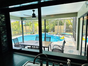Outdoor pool, a heated pool - Tropical Home with Heated Pool (Cape Coral)