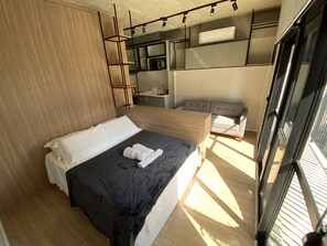 1 sovrum, strykjärn/strykbräda, wi-fi och sängkläder
