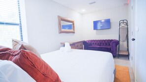 Leilighet – city | 2 soverom, blendingsgardiner og wi-fi (inkludert)