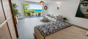 7 bedrooms, iron/ironing board, WiFi, bed sheets - 7 Bedrooms luxury Villa Caye Blanche - Home Rental in Saint-Martin French Side (Anse Marcel)