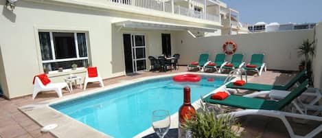 Piscine chauffée