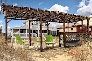 Terrace/patio - Fronts the Beach with Fireplace - Poseidon B (Norfolk)