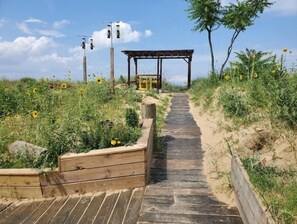 Property grounds - Fronts the Beach with Fireplace - Poseidon B (Norfolk)