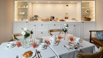 Daily local cuisine breakfast (EUR 14 per person)