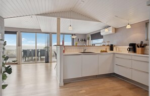 Kühlschrank, Mikrowelle, Herdplatte, Geschirrspüler