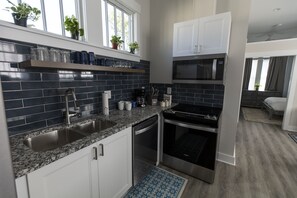 Fridge, microwave, oven, stovetop - Modern Loft in 12 South ~ Walk to Hot Spots (Nashville)