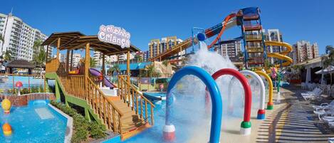 10 indoor pools, 10 outdoor pools