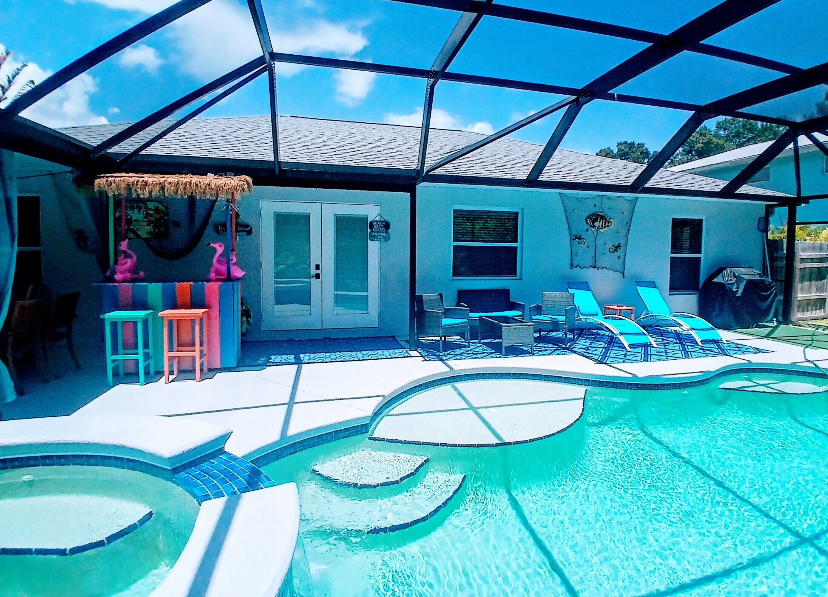 Außenpool, beheizter Pool