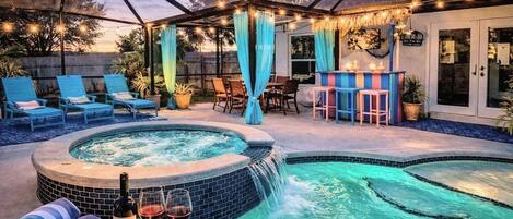 Außenpool, beheizter Pool