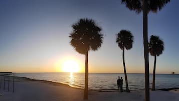 Beach nearby, white sand