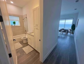 Towels, soap, toilet paper