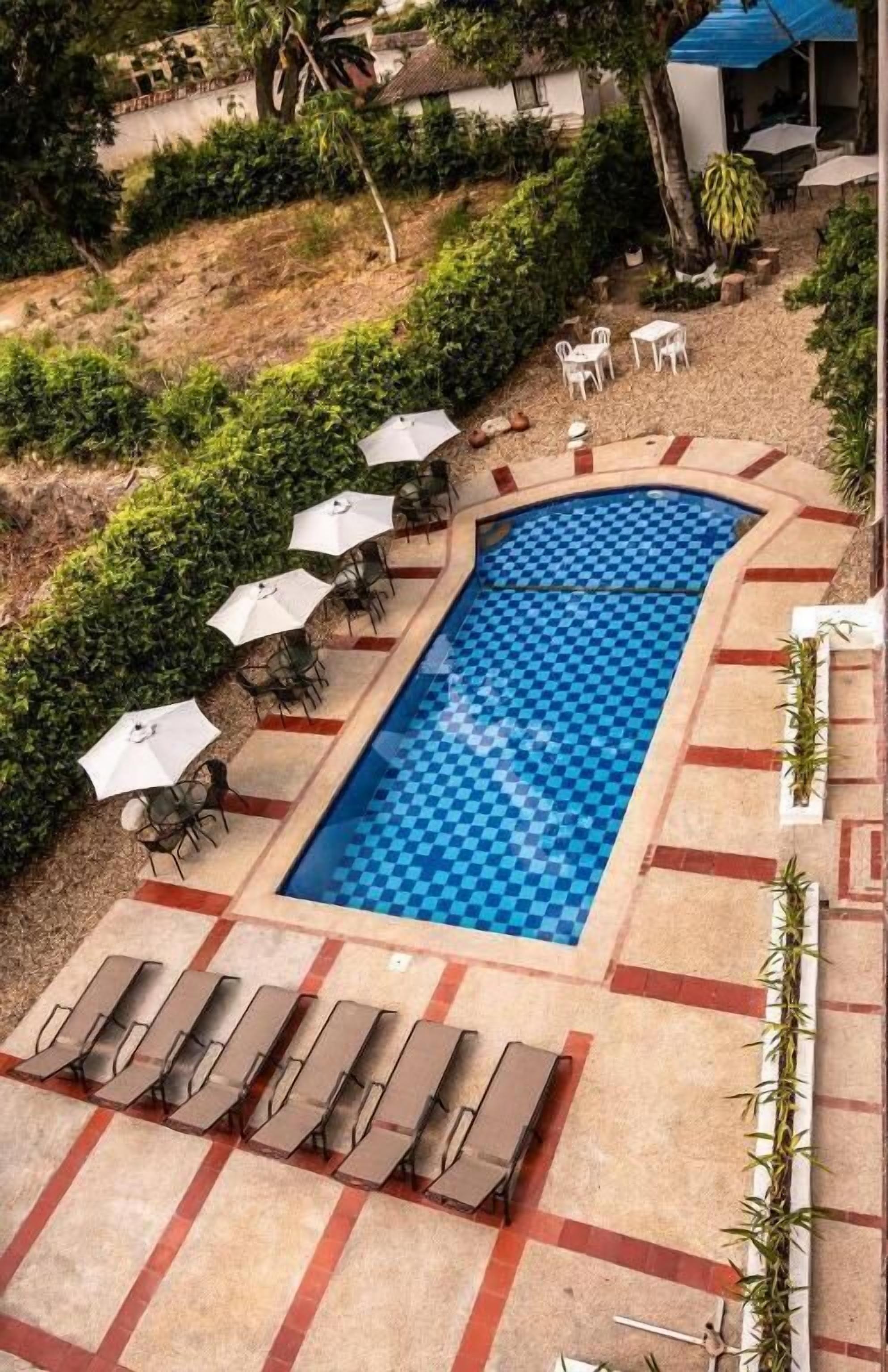 Alberca al aire libre 