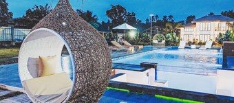 Bali inspired Farm Resort with lots of amenities and activities for family/pets