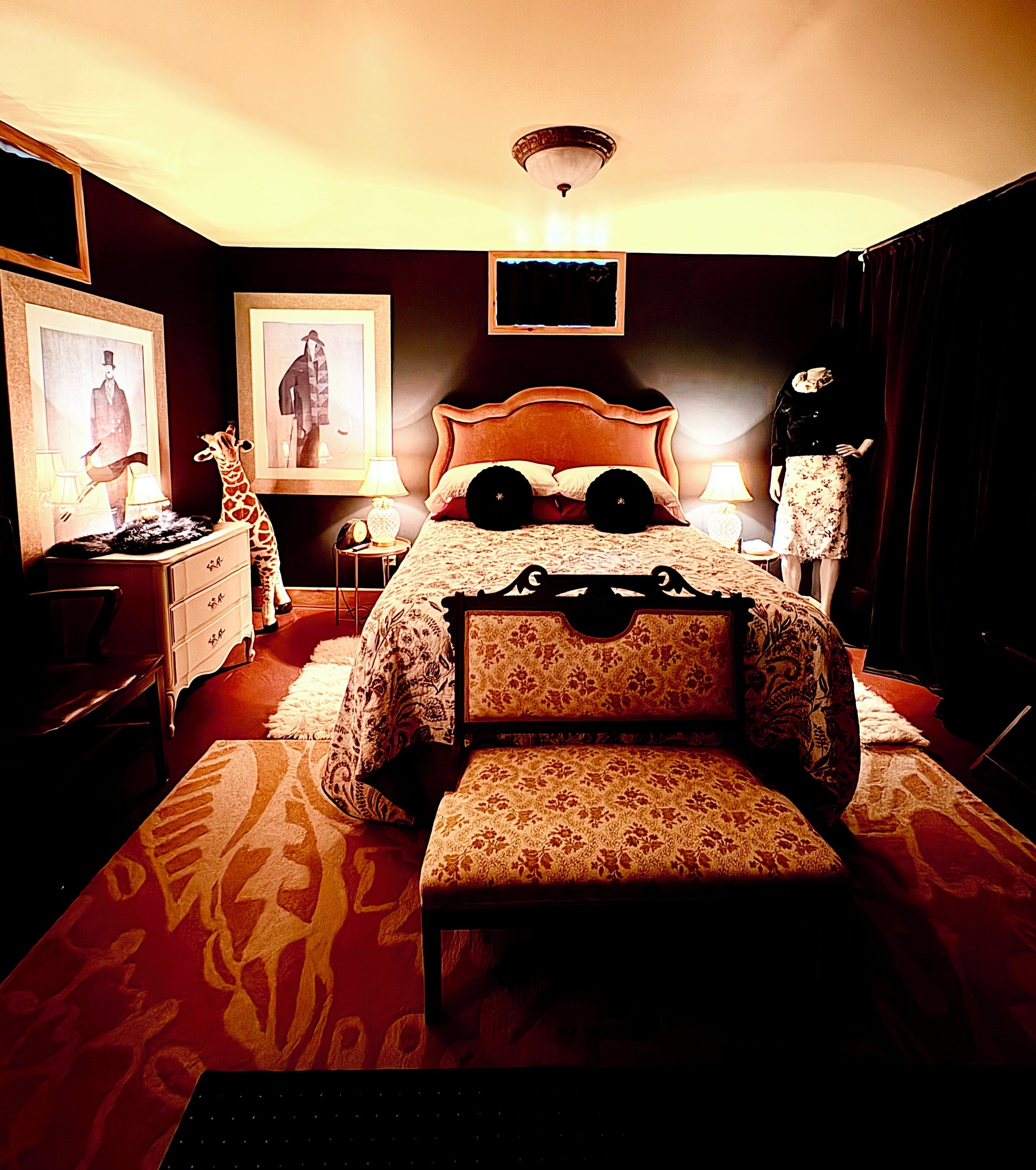 1 chambre, fer et planche à repasser, Wi-Fi gratuit, draps fournis