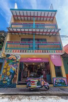 Fachada da propriedade