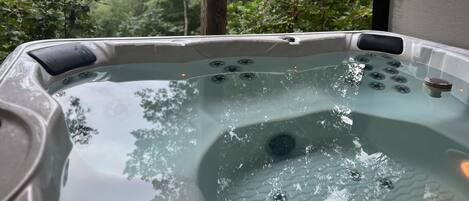 Bain à remous extérieur