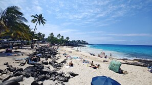 Tæt på stranden
