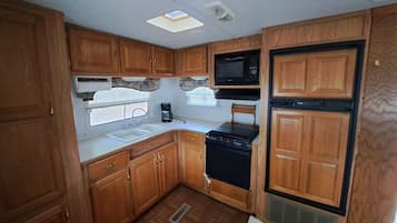 Microwave, oven, stovetop
